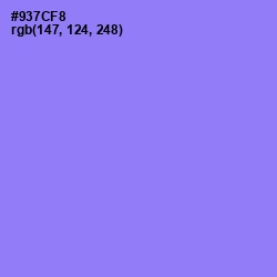 #937CF8 - Medium Purple Color Image