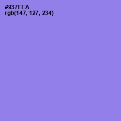 #937FEA - Medium Purple Color Image