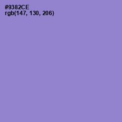 #9382CE - Chetwode Blue Color Image