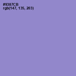 #9387CB - Blue Bell Color Image