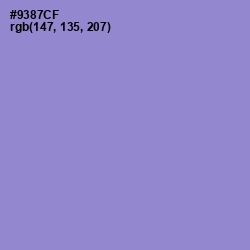 #9387CF - Chetwode Blue Color Image