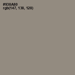 #938A80 - Natural Gray Color Image