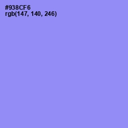 #938CF6 - Portage Color Image