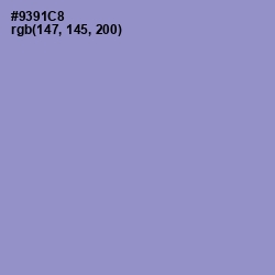 #9391C8 - Blue Bell Color Image