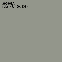 #93968A - Lemon Grass Color Image