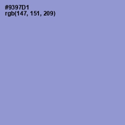 #9397D1 - Blue Bell Color Image