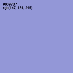#9397D7 - Blue Bell Color Image