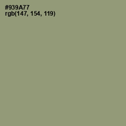 #939A77 - Gurkha Color Image