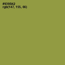 #939B42 - Chelsea Cucumber Color Image