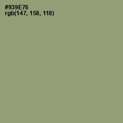 #939E76 - Gurkha Color Image
