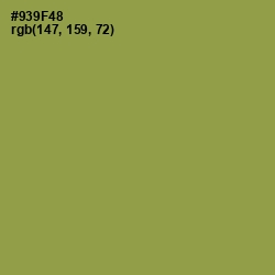 #939F48 - Chelsea Cucumber Color Image