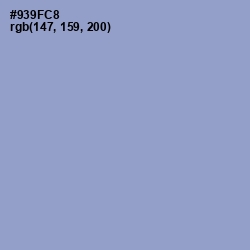 #939FC8 - Blue Bell Color Image