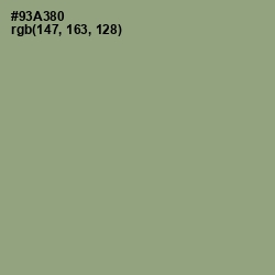 #93A380 - Sage Color Image
