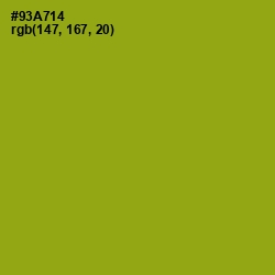 #93A714 - Citron Color Image