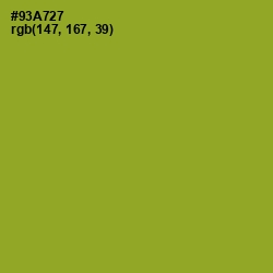 #93A727 - Sushi Color Image