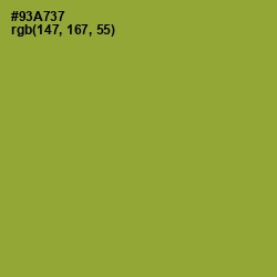 #93A737 - Sushi Color Image