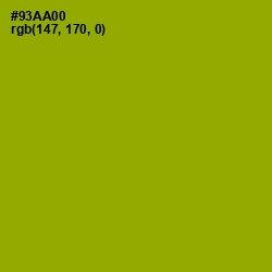 #93AA00 - Citron Color Image