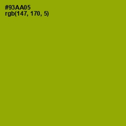 #93AA05 - Citron Color Image