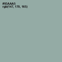 #93AAA5 - Pewter Color Image