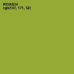 #93AB34 - Sushi Color Image