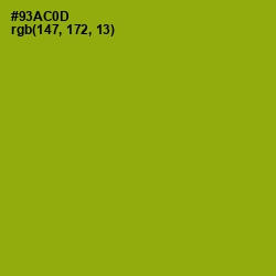 #93AC0D - Citron Color Image