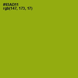 #93AD11 - Citron Color Image
