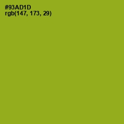 #93AD1D - Citron Color Image