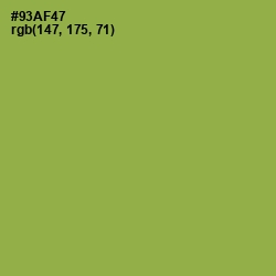 #93AF47 - Chelsea Cucumber Color Image