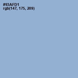 #93AFD1 - Polo Blue Color Image