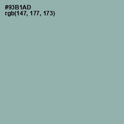 #93B1AD - Summer Green Color Image