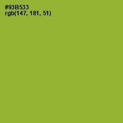 #93B533 - Sushi Color Image