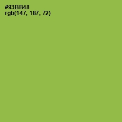 #93BB48 - Chelsea Cucumber Color Image