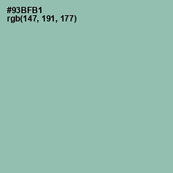 #93BFB1 - Summer Green Color Image