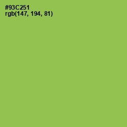 #93C251 - Conifer Color Image