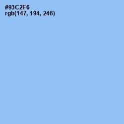 #93C2F6 - Cornflower Color Image