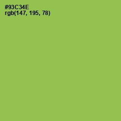 #93C34E - Conifer Color Image