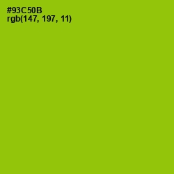 #93C50B - Pistachio Color Image