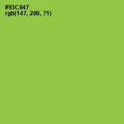 #93C847 - Conifer Color Image