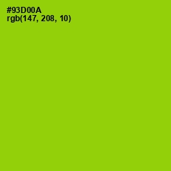 #93D00A - Pistachio Color Image