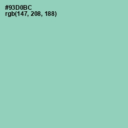 #93D0BC - Algae Green Color Image