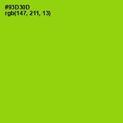 #93D30D - Pistachio Color Image