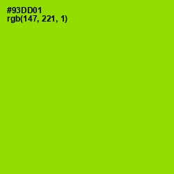 #93DD01 - Pistachio Color Image