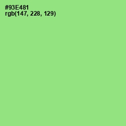 #93E481 - Granny Smith Apple Color Image