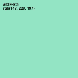 #93E4C5 - Riptide Color Image