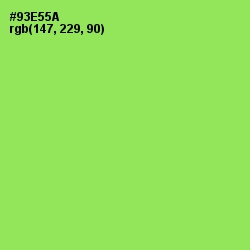 #93E55A - Conifer Color Image