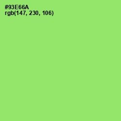 #93E66A - Conifer Color Image