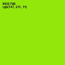 #93E70B - Inch Worm Color Image