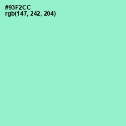 #93F2CC - Riptide Color Image