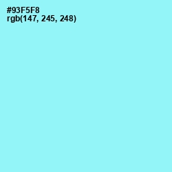 #93F5F8 - Anakiwa Color Image