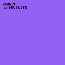 #9462F3 - Medium Purple Color Image